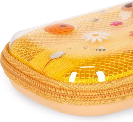 Legami - Astuccio Wonderwow, Tema Teddy Bear, 2 Scomparti e Portapenne interno, Scomparto interno con Tessuto a Rete - 6