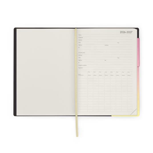 Agenda del docente 13 mesi 2027 settimanale Legami Large Sunrise Lover - 2