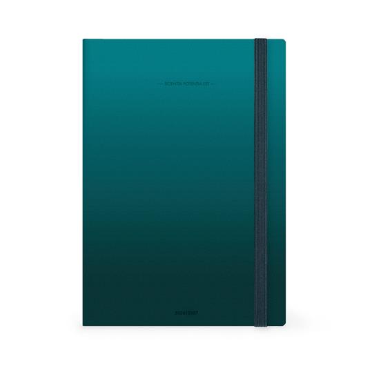 Agenda del docente 13 mesi 2027 settimanale Legami Large Deep Teal