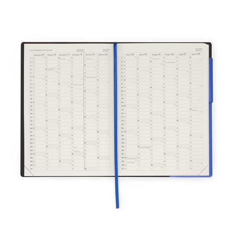 Agenda del docente 13 mesi 2027 settimanale Legami Large Eclectic Blue - 3