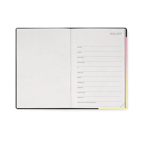 Agenda 16 mesi 2027 settimanale Legami Medium Sunrise Lover - 2