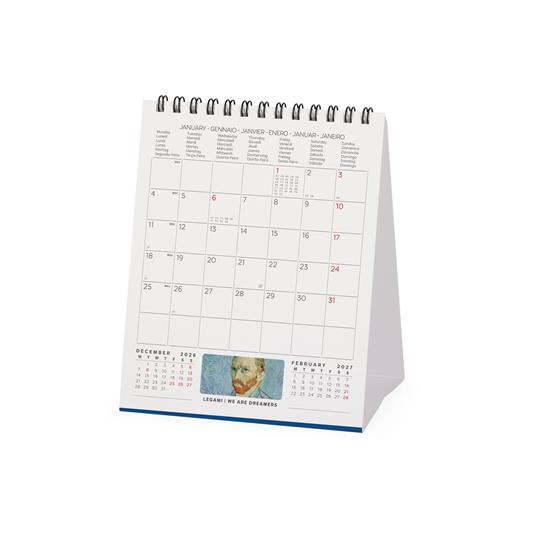 Calendario da tavolo Legami 2027 Art Collection - Vincent Van Gogh 12X14.5 - 3