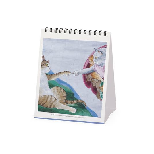 Calendario da tavolo Legami 2027 Art Collection - Mastercats 12X14.5 - 2