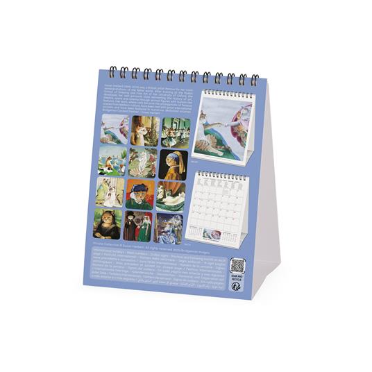 Calendario da tavolo Legami 2027 Art Collection - Mastercats 12X14.5 - 4