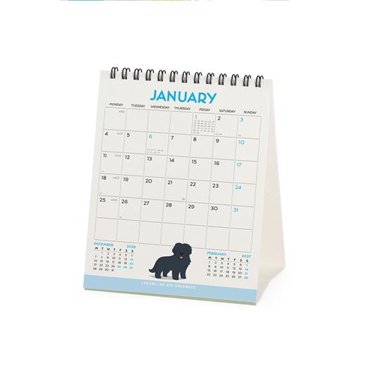 Calendario da tavolo Legami 2027 Dogs - Dogs Of The World 12X14.5 - 3