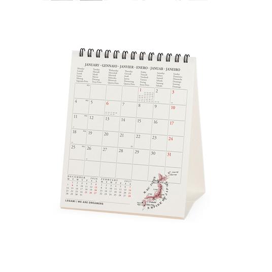 Calendario da tavolo Legami 2027 Vintage - Vintage Maps 12X14.5 - 3