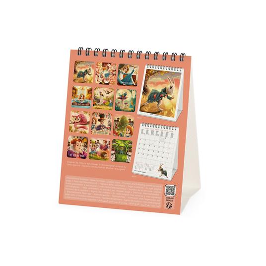 Calendario da tavolo Legami 2027 Book Lovers - Wonderland 12X14.5 - 4
