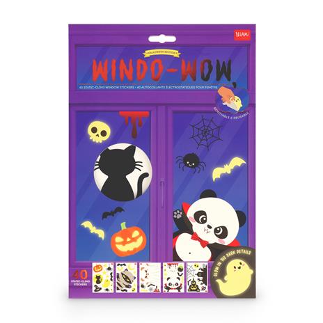 40 Adesivi Legami Windo-wow Halloween