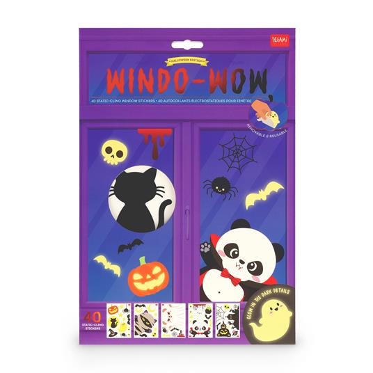 40 Adesivi Legami Windo-wow Halloween