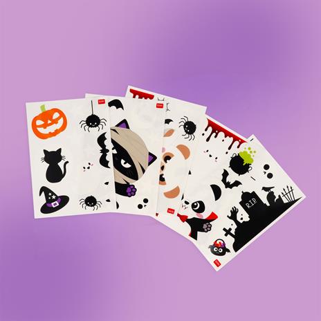 40 Adesivi Legami Windo-wow Halloween - 2