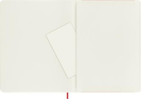 Taccuino Moleskine XL a righe copertina morbida rosso. Scarlet Red - 4