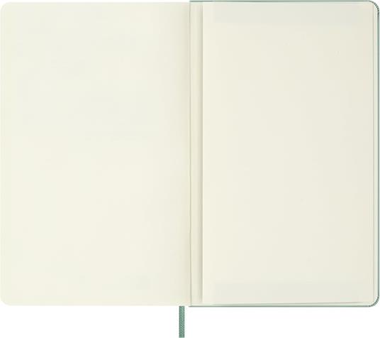Taccuino Moleskine grande bianco  Copertina rigida  Verde Sage - 6