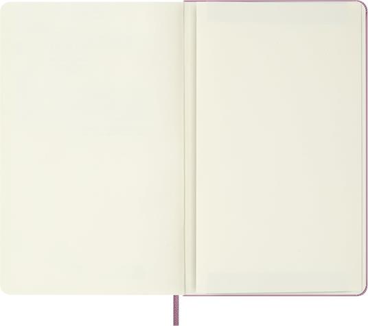 Taccuino Moleskine grande bianco  Copertina rigida  Rosa Majestic - 6