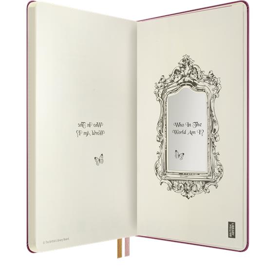 Notebook Moleskine pagina bianca Alice in Wonderland 13x21 - 8