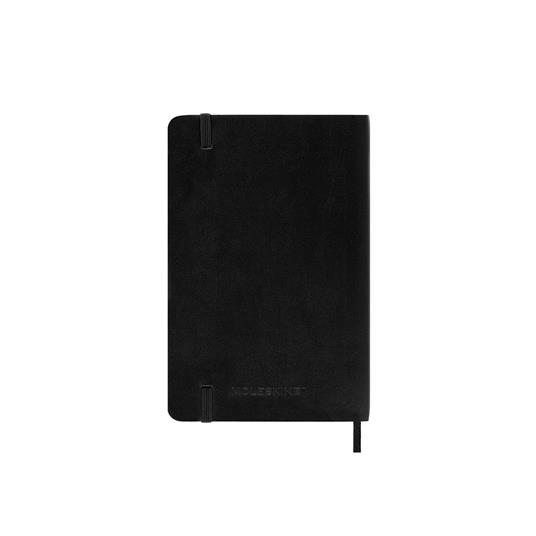 Agenda settimanale con spazio per note 12 mesi, 2025 Moleskine, Pocket, Copertina morbida, Nero - 9 x 14 cm - 6