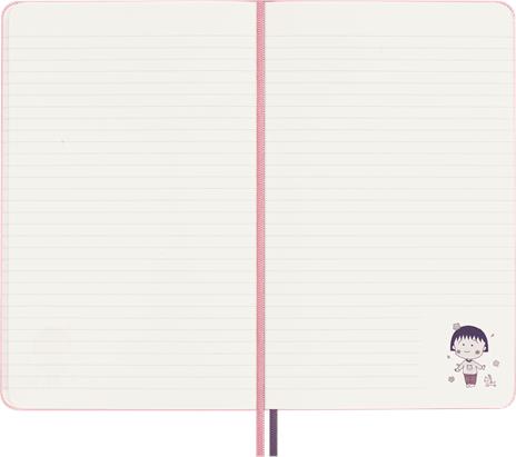 Taccuino Moleskine Sakura, Limited Edition, Sakura Large Ruled Maruko No Box, Large - 13x21 cm - 5