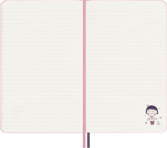 Taccuino Moleskine Sakura, Limited Edition, Sakura Large Ruled Maruko No Box, Large - 13x21 cm - 5