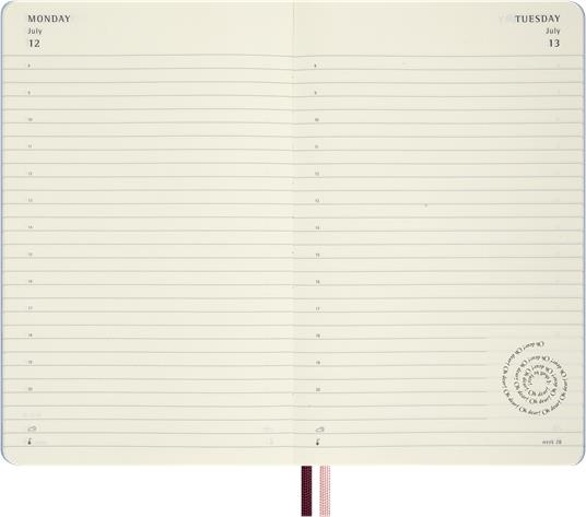 Agenda Moleskine giornaliera 12 mesi Alice in Wonderland - 4