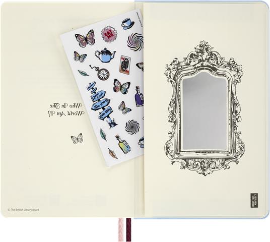 Agenda Moleskine giornaliera 12 mesi Alice in Wonderland - 8