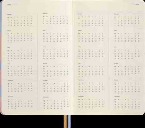 Agenda Moleskine settimanale 12 mesi Alice - 11