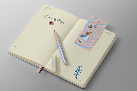 Agenda Moleskine settimanale 12 mesi Alice - 4