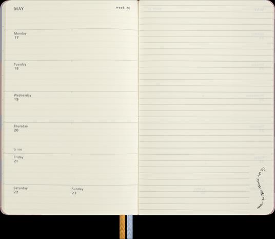 Agenda Moleskine settimanale 12 mesi Alice - 7