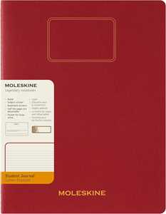 Cartoleria Taccuino a righe, rosso Moleskine Student cahier - XXL Moleskine