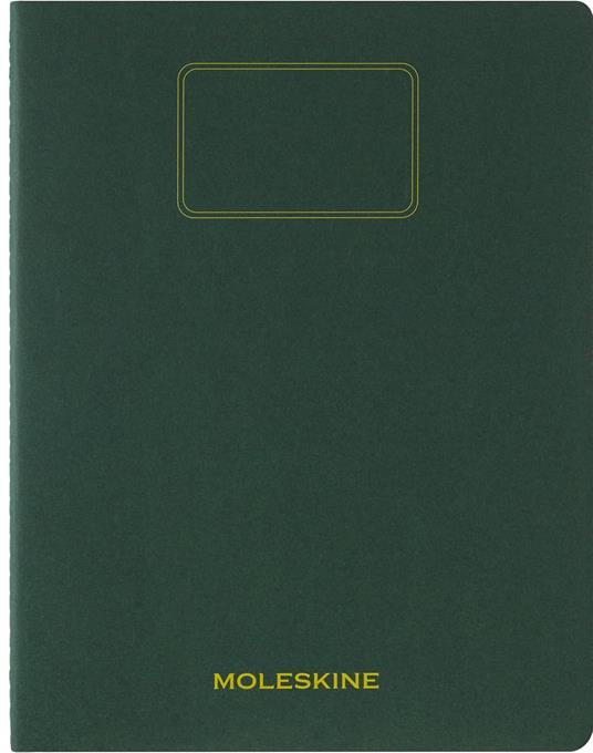 Taccuino a righe, verde Moleskine Student cahier - XXL - 3