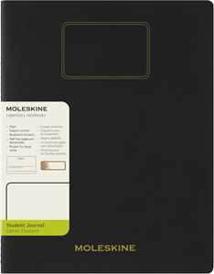 Cartoleria Moleskine Student cahier - taccuino XXL plain blk, nero Moleskine