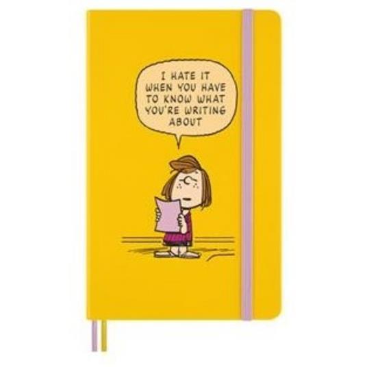 Taccuino Moleskine Limited Edition Peanuts Patty Large Rule  - 13 x 21 cm