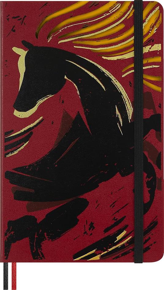 Cofanetto Moleskine a Tema Anno del cavallo. Taccuino e 4 matite Blackwing con scatola regalo - 6