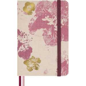 Cartoleria MOLESKINE Edizione Limitata Sakura 2026, Taccuino Blossom, copertina rigida, formato Pocket (9 x 14 cm), a righe, rosa Moleskine