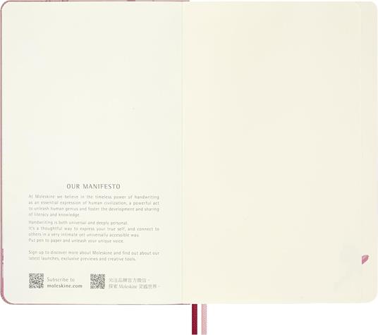 Moleskine Sakura  Taccuino grande bianco - 4