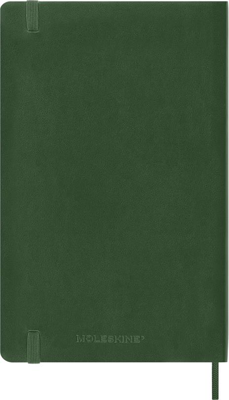 Agenda Moleskine 2027 12 mesi giornaliera large verde morbida - 6