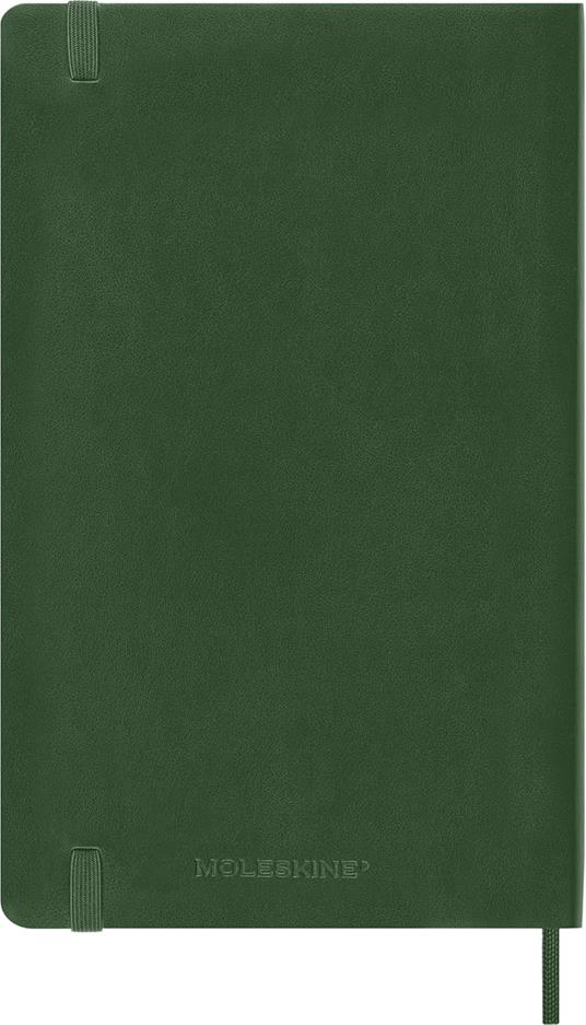 Agenda Moleskine 2027 12 mesi giornaliera large verde morbida - 6
