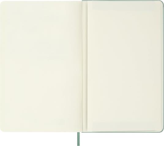 Taccuino Moleskine grande a righe  Copertina rigida  Verde Sage - 6