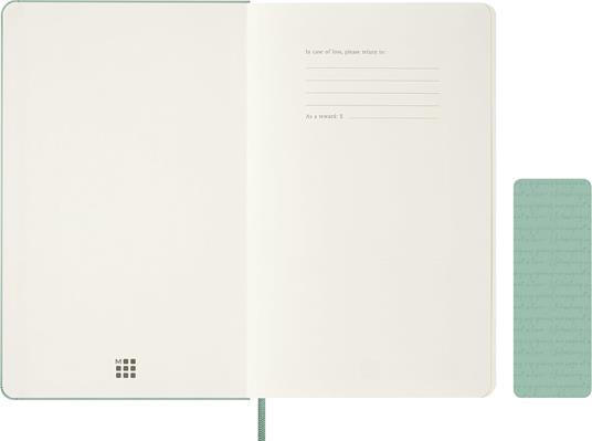 Agenda Moleskine 18 mesi settimanale notebook large verde rigida - 3