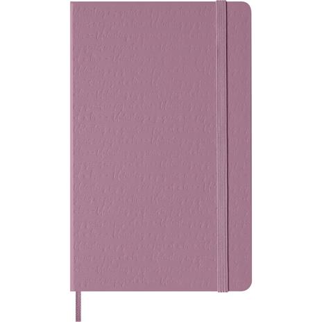 Taccuino Moleskine grande a righe  Copertina rigida  Rosa Majestic