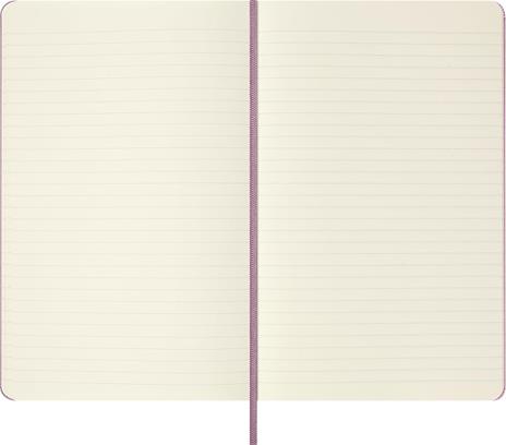Taccuino Moleskine grande a righe  Copertina rigida  Rosa Majestic - 5