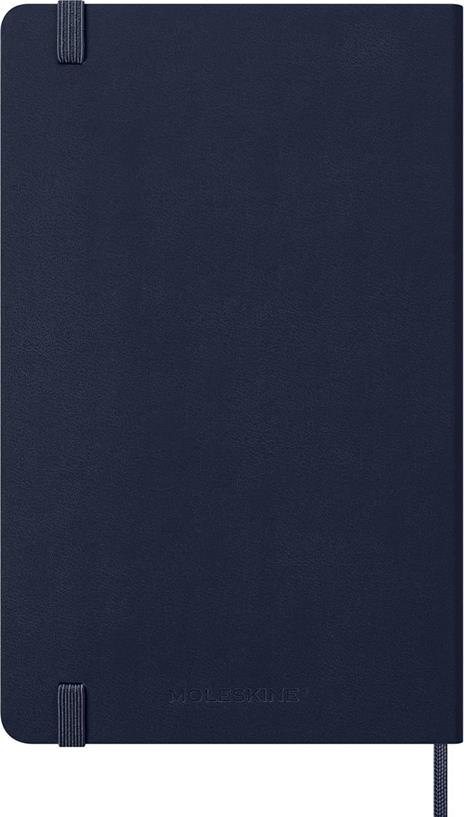 Agenda Moleskine 12 mesi giornaliera large blu rigida - 6