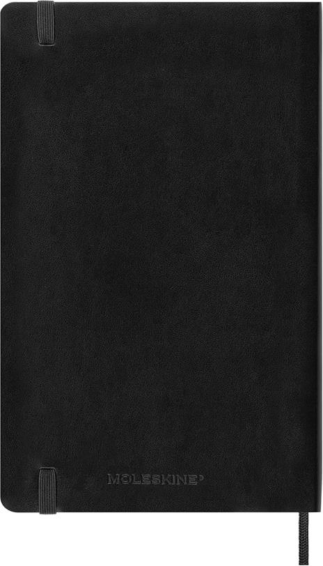 Agenda Moleskine 12 mesi giornaliera large nera morbida - 6