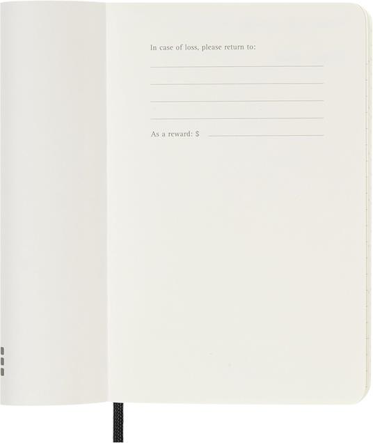 Agenda Moleskine 2027 12 mesi giornaliera pocket nera morbida - 2
