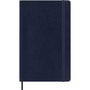 Cartoleria Agenda Moleskine 2027 12 mesi settimanale notebook large blu morbida Moleskine