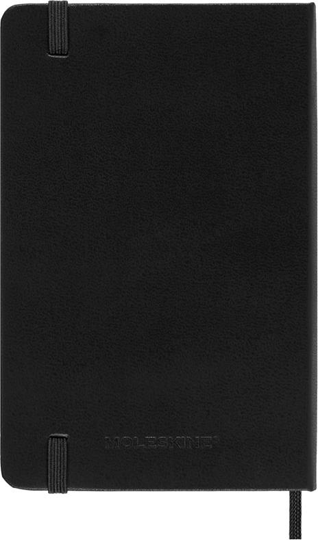 Agenda Moleskine 2027 12 mesi settimanale verticale pocket nera rigida - 6