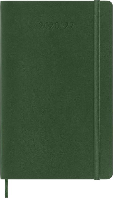Agenda Moleskine 18 mesi settimanale notebook large verde morbida - 2