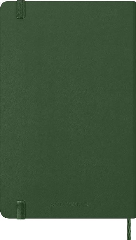 Agenda Moleskine 12 mesi settimanale notebook large verde rigida - 6