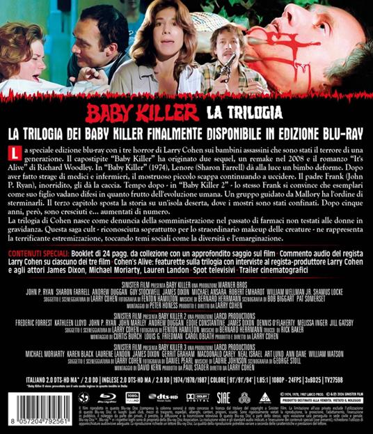 Baby Killer - La Trilogia (Special Edition) (3 Blu-ray) di Larry Cohen - 4