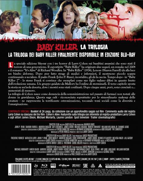 Baby Killer - La Trilogia (Special Edition) (3 Blu-ray) di Larry Cohen - 5