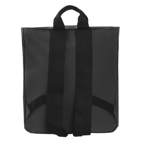 Tote backpack Borsa zaino monocolore nero Comix - 3