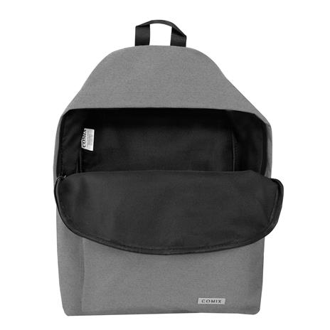 Zaino americano monocolore grigio Comix - 2